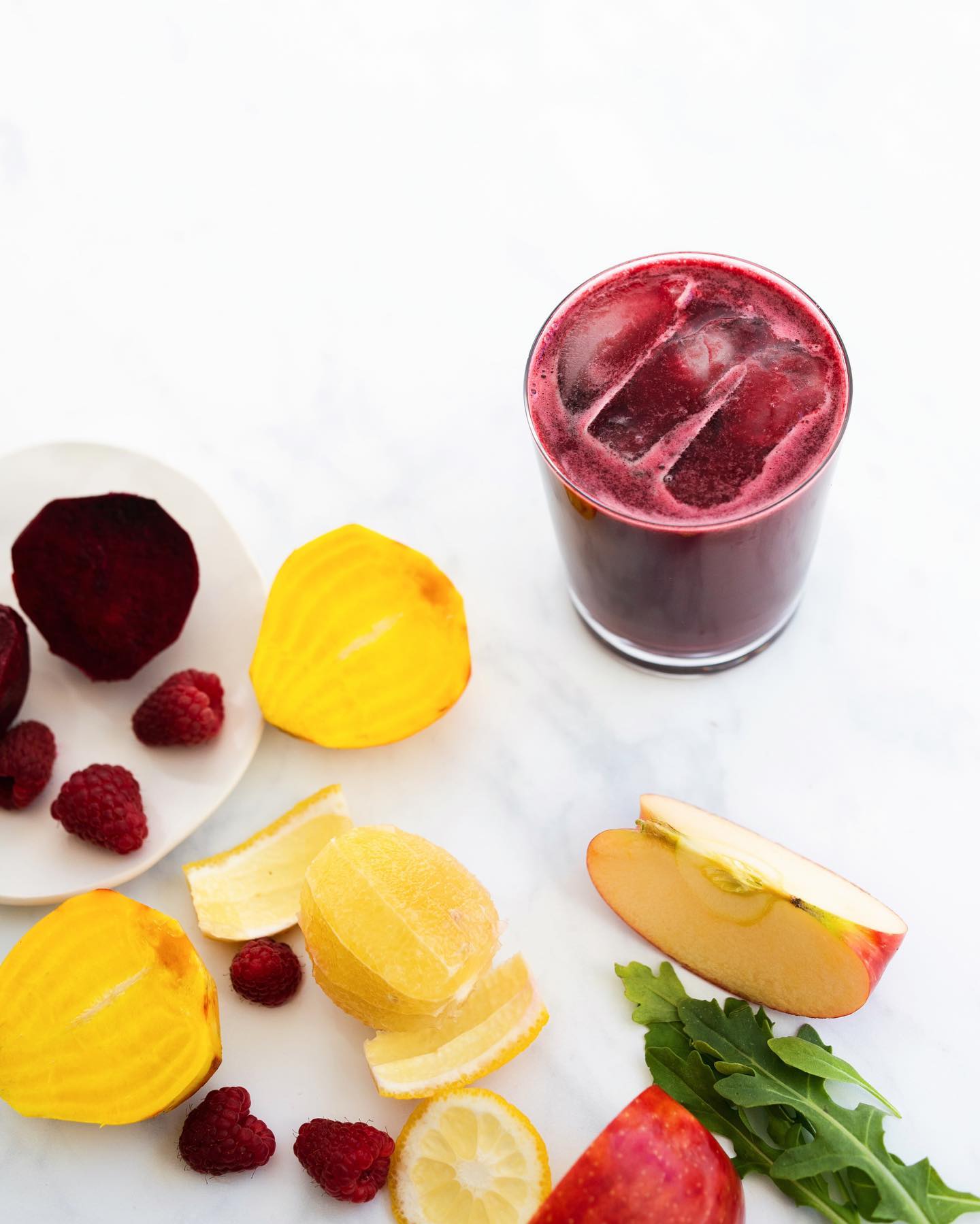 Arugula and Beet Juice
