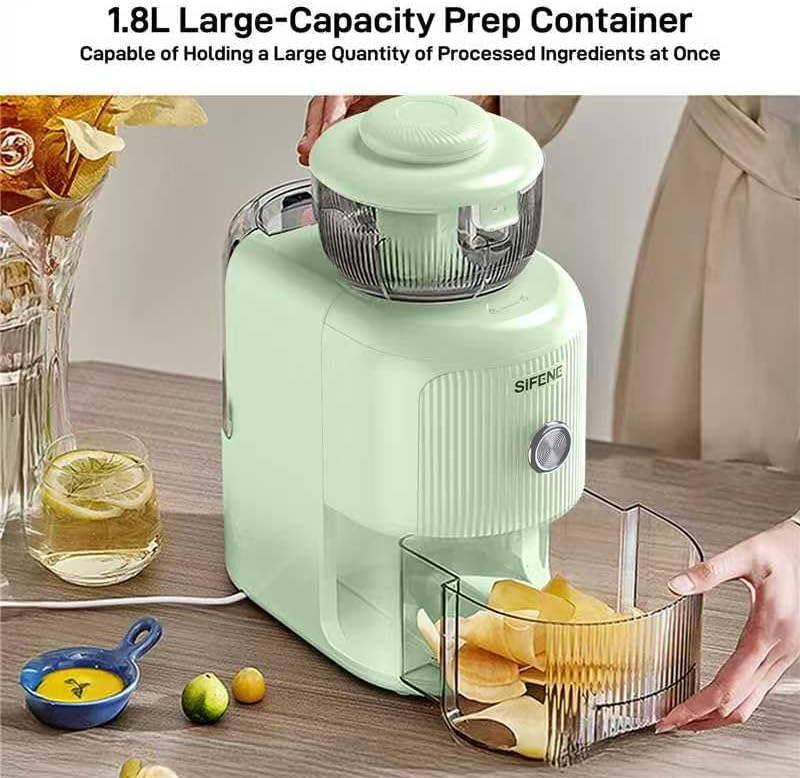 Electric Vegetable Slicer Green