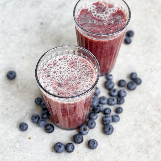 Creamy Zucchini Blueberry Smoothie