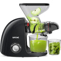 Dual Mouth Masticating Juicer Pro Black