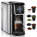 Single Serve Coffee Maker Custom Control Black