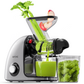 Dual Mouth Masticating Juicer Pro Gray