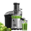 SiFENE Premium Juice Extractor Effortless Juicing and Easy Cleaning, BPA-Free，Silver