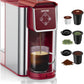 Single Serve Coffee Maker Red