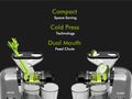 SIFENE Cold Press Juice Maker, High-Powered, Wide Feed Chute