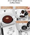 Single Serve Coffee Maker White