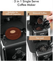 Single Serve Coffee Maker Black