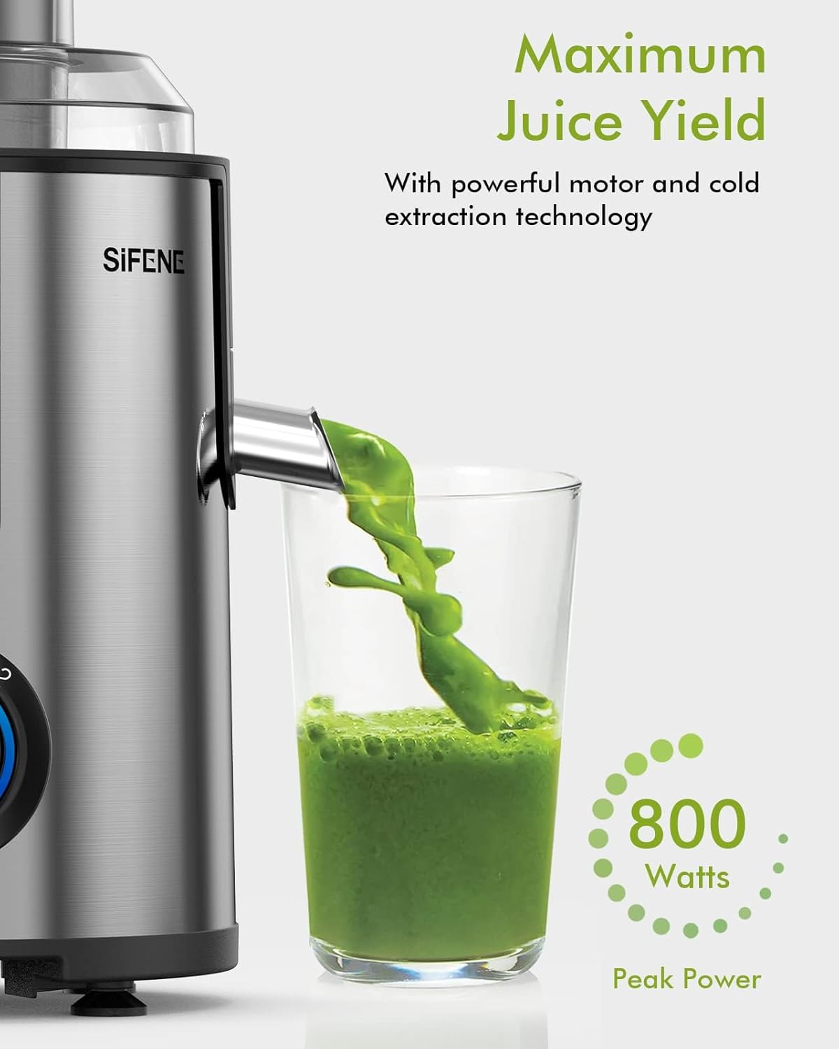 Centrifugal Juicer Pro Silver