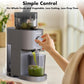 Whole Fruit Cold Press Juicer Large Feed Chute Gray