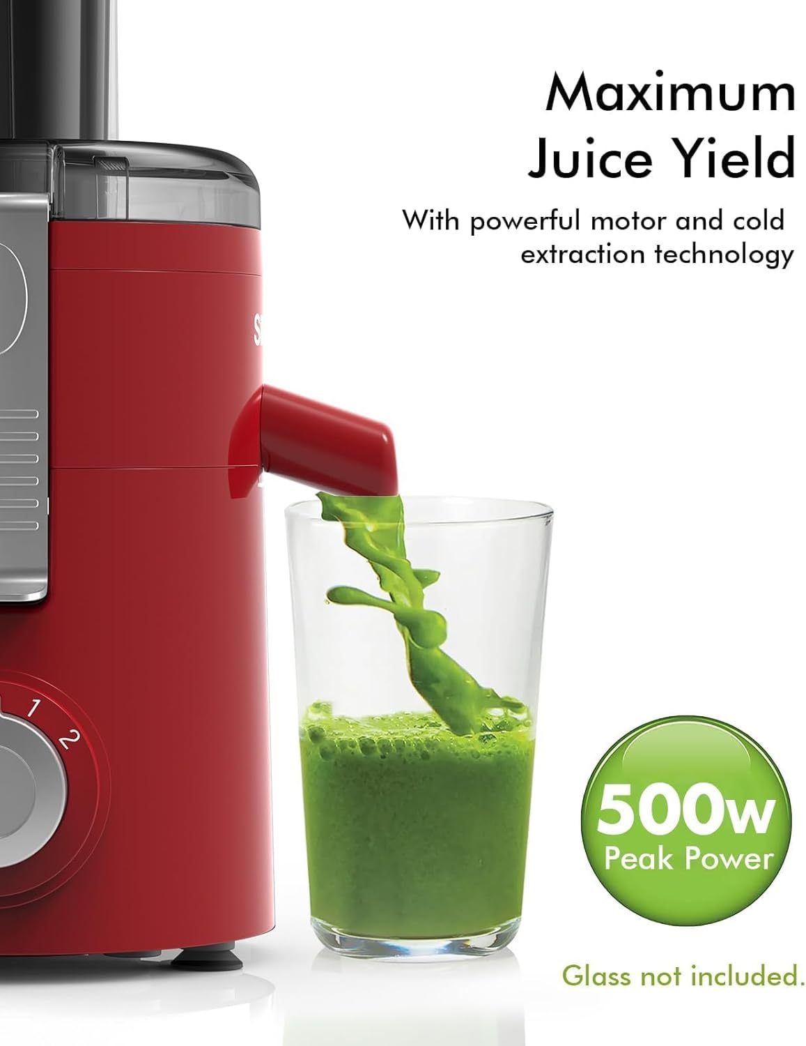 Centrifugal Juicer Compact Red