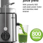 Centrifugal Juicer Classic Silver