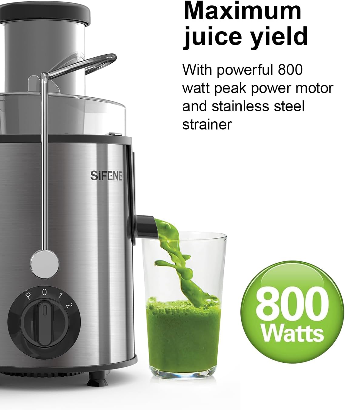 Centrifugal Juicer Classic Silver