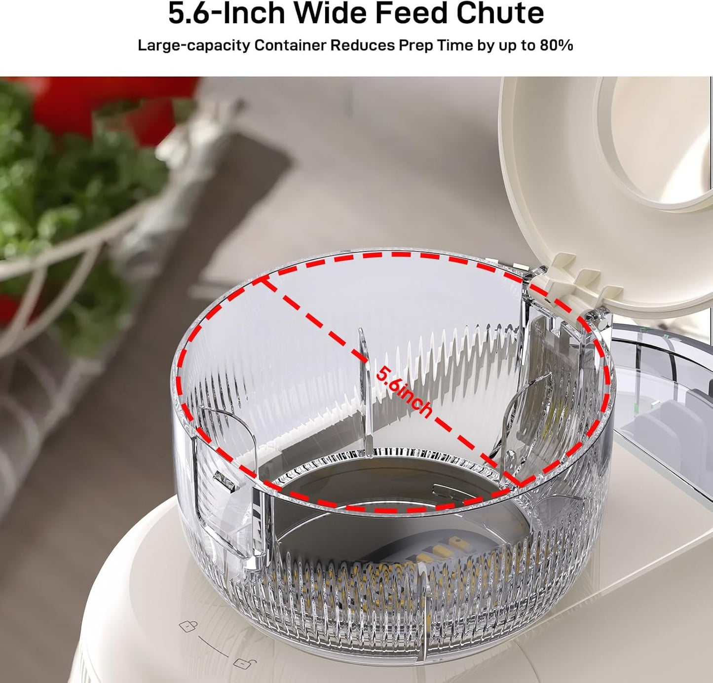 Electric Vegetable Slicer Cream