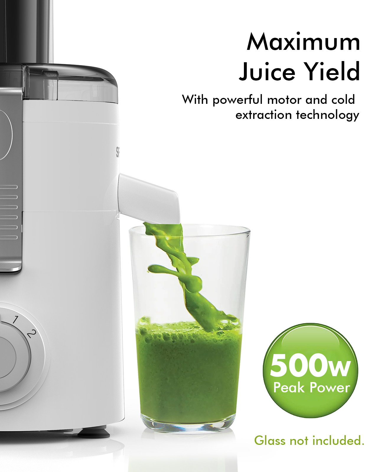 SIFENE Versatile Vegetable & Fruit Juicer High-Speed Juice Creator