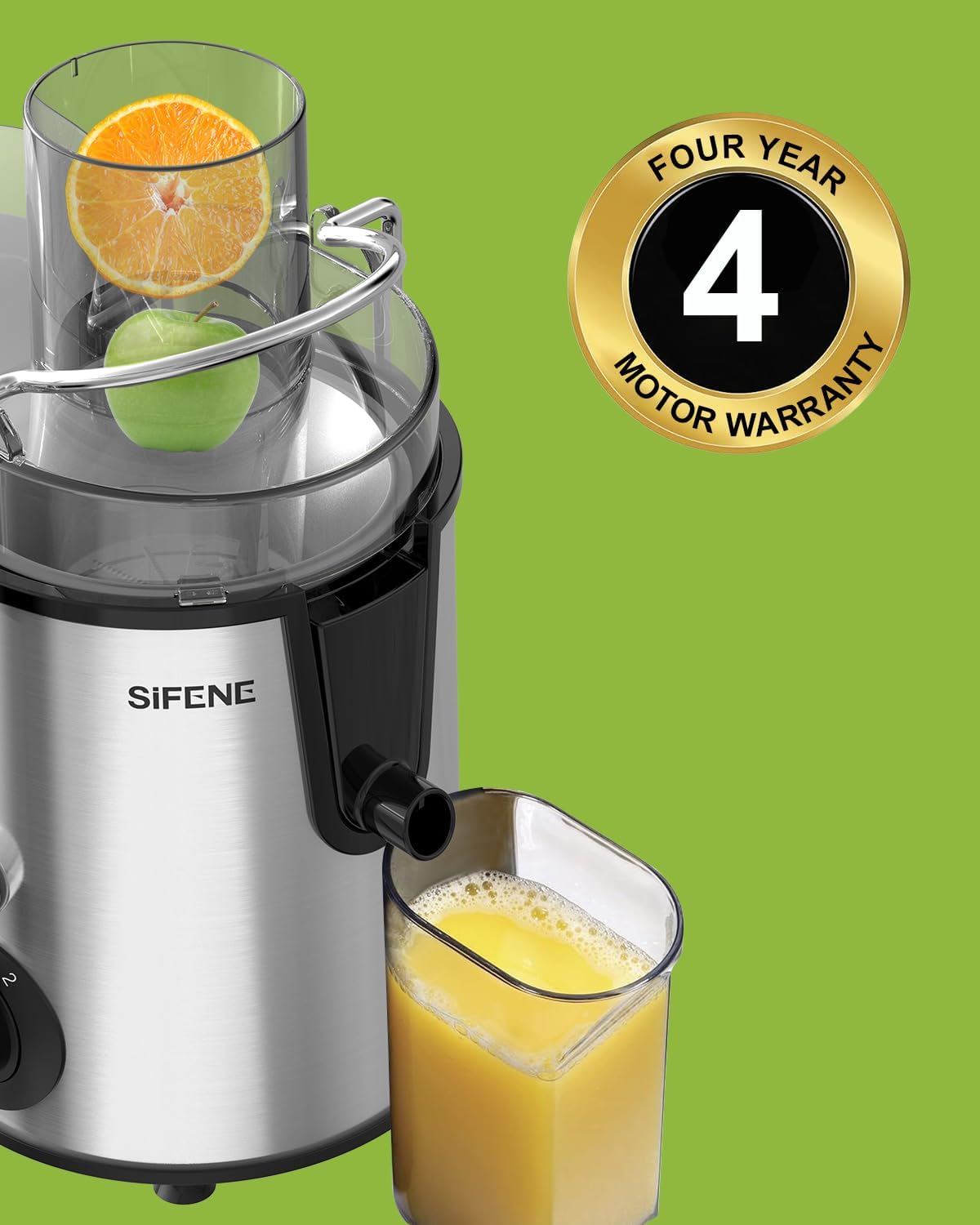 Centrifugal Juicer Classic Silver