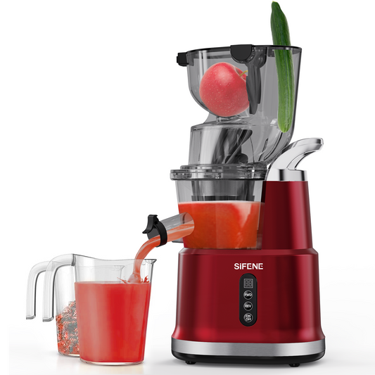 SiFENE Slow Masticating Juicer Machines BPA-Free, Easy to Clean