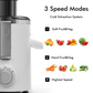 Centrifugal Juicer Compact White