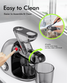 Dual Mouth Masticating Juicer Pro Gray