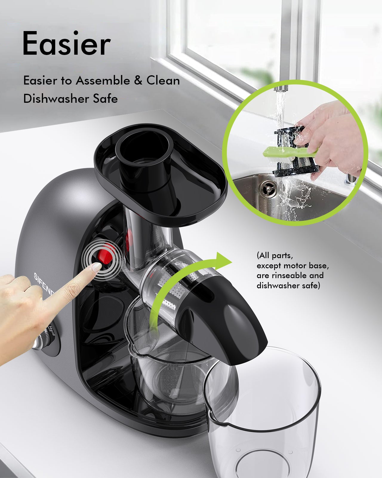 Slow Masticating Juicer 3009