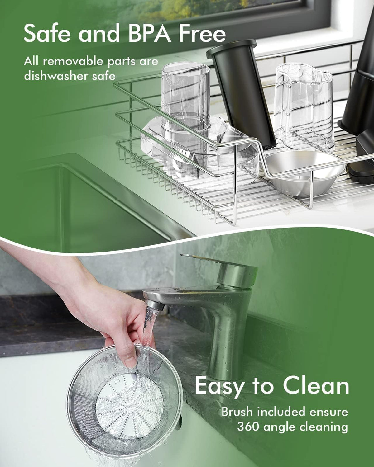 SIFENE Centrifugal Juicer Machine, 350W, 2.5" Chute, 3-Speed, BPA-Free, Red