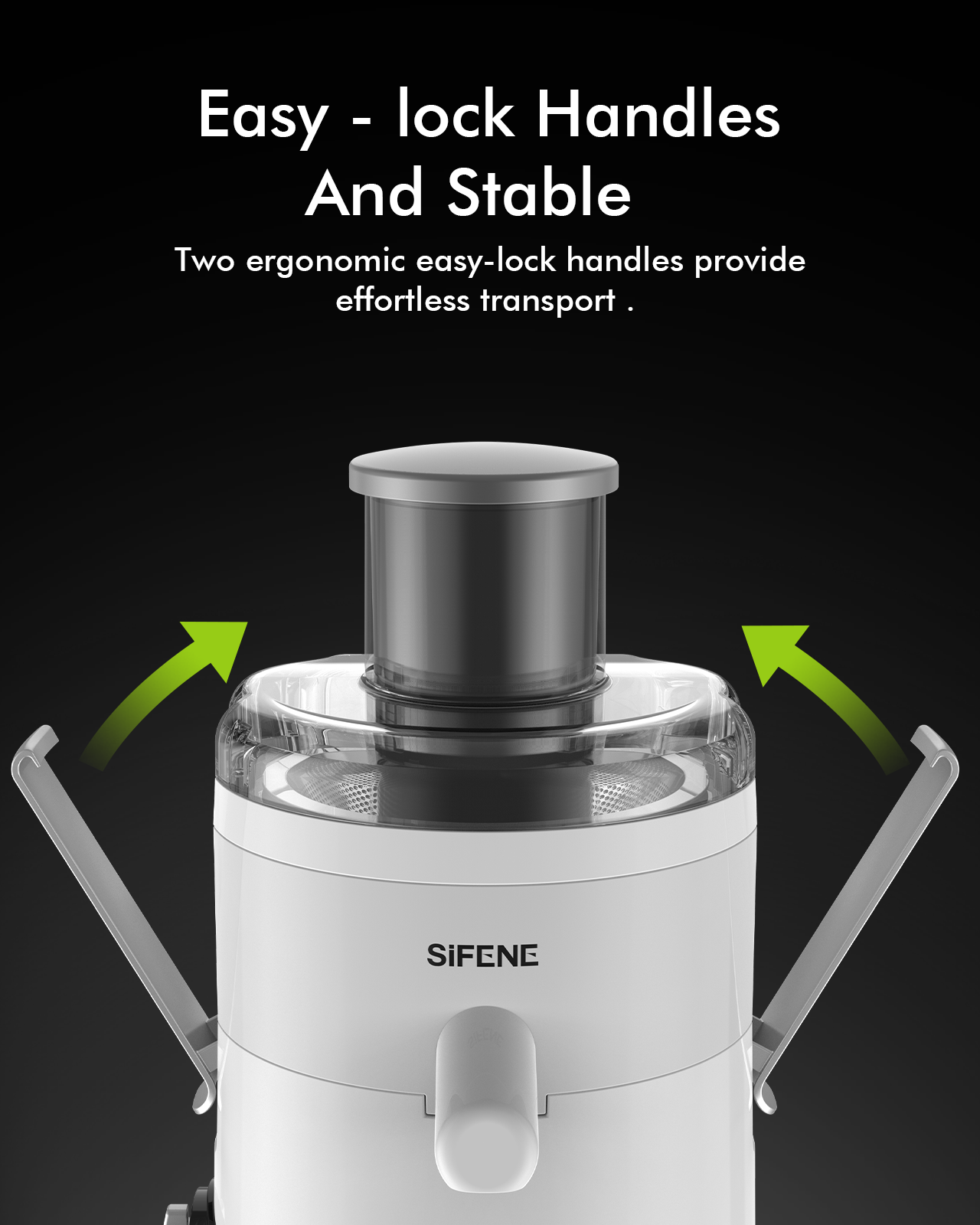 SIFENE Versatile Vegetable & Fruit Juicer High-Speed Juice Creator