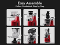 SiFENE Slow Masticating Juicer Machines BPA-Free, Easy to Clean