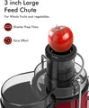 Centrifugal Juicer Classic Red