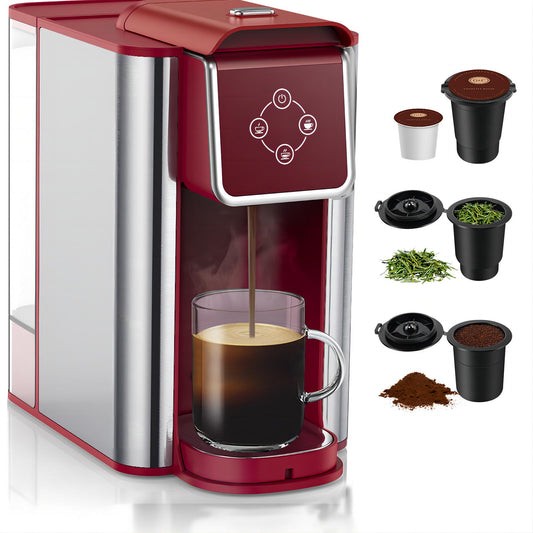 Single Serve Coffee Maker Red