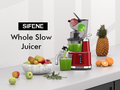 SiFENE Slow Masticating Juicer Machines BPA-Free, Easy to Clean