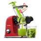 Dual Mouth Masticating Juicer Classic Red