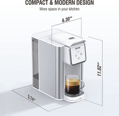 SIFENE Single Serve Coffee Machine, 3 in 1 Pod Coffee Maker For